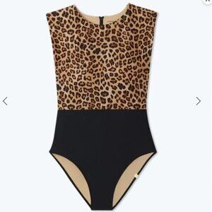 NWT Summersalt Surf Leo Swimsuit One Piece High Neck Slimming size 8